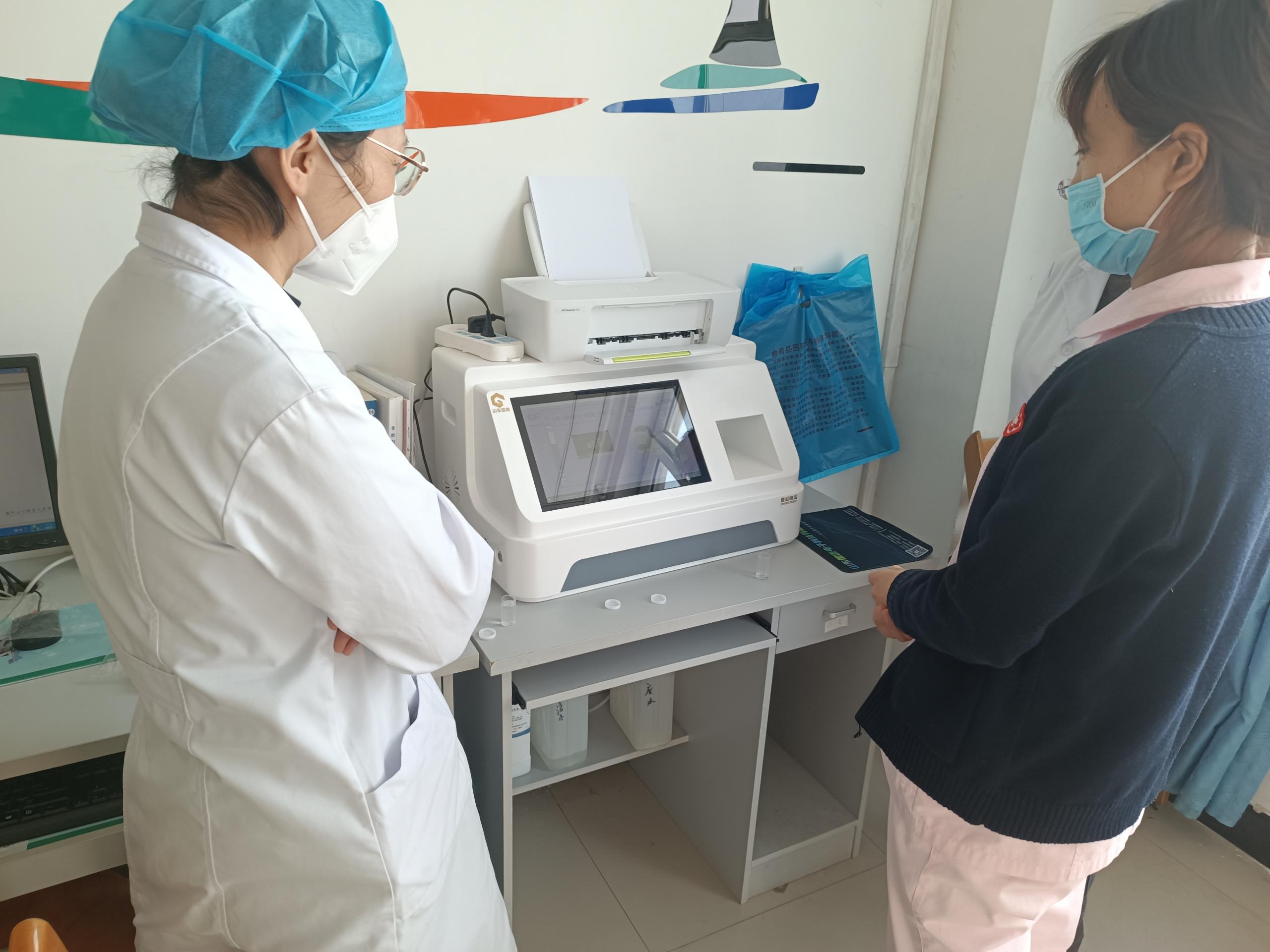 GK-9000A母乳成分分析仪器在曲周县完成装机投入检测中